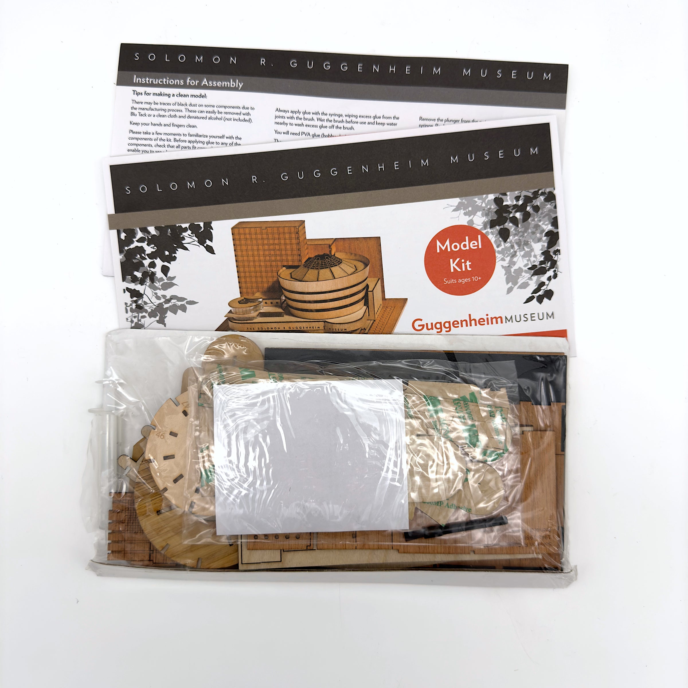 Guggenheim Museum - model kit by Little Building Co - Frank Lloyd