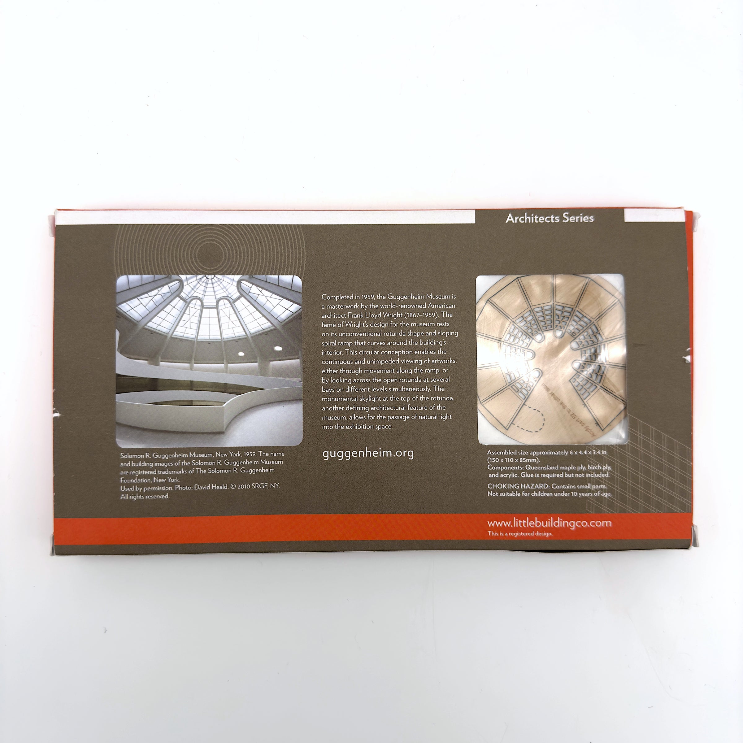 Guggenheim Museum - model kit by Little Building Co - Frank Lloyd